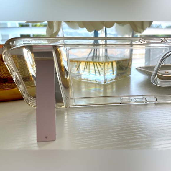 IPhone 13 Pro Max Clear Case with Stand - Picture 5 of 7